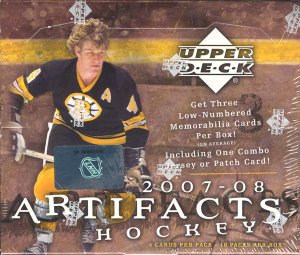 2007/08 Upper Deck Artifacts Hockey Hobby Box