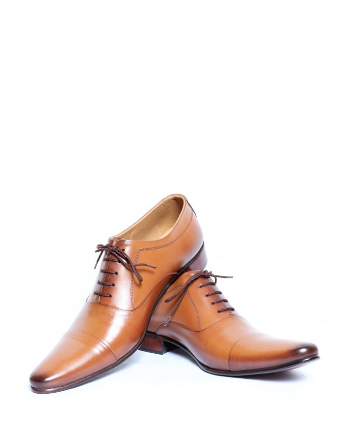 Premium Leather Handmade Formal Shoes For men ST-1942 Brown