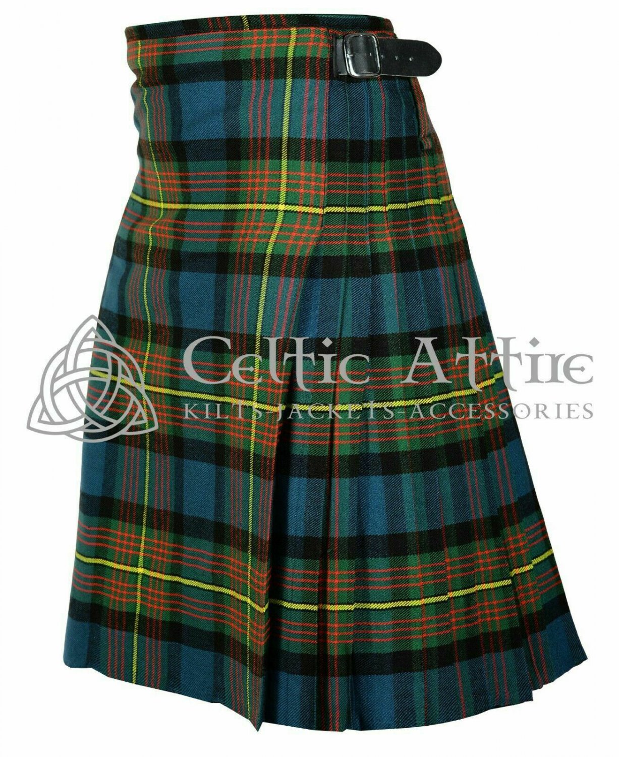Premium - Scottish 8 Yard TARTAN KILT - 16 Oz Acrylic Fabric - Clan ...