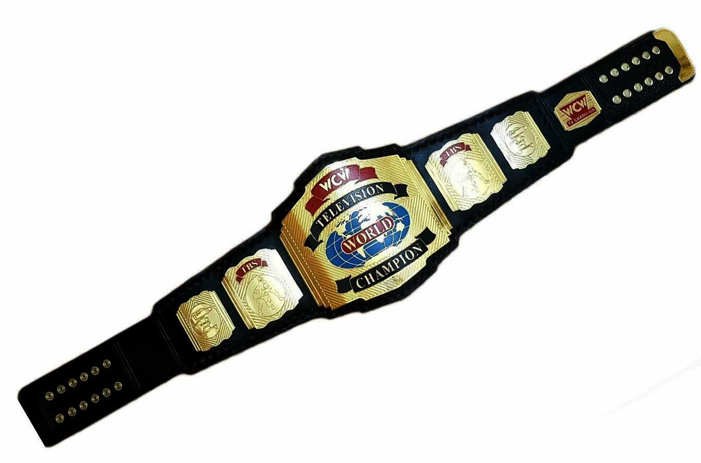 WCW Television World Champion Belt WWE WWF Heavyweight Wrestling Replica Belt