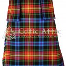 LGBTQ 8 Yard Tartan Utility Kilt For Men