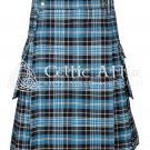 Clergy Utility Tartan Kilt For Men Custom Size 12 Colors