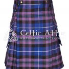 Pride of Scotland Utility Tartan Kilt For Men Custom Size 12 Colors