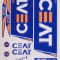 Cricket Bat CEAT Sticker Rohit Sharma Edition 3D Embossed Stickers