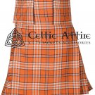 Tennessee Tartan 8 Yard Kilt for Men Handmade Scottish Kilt