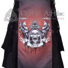 Gothic Kilt - Angel of Death Utility Cotton Kilt