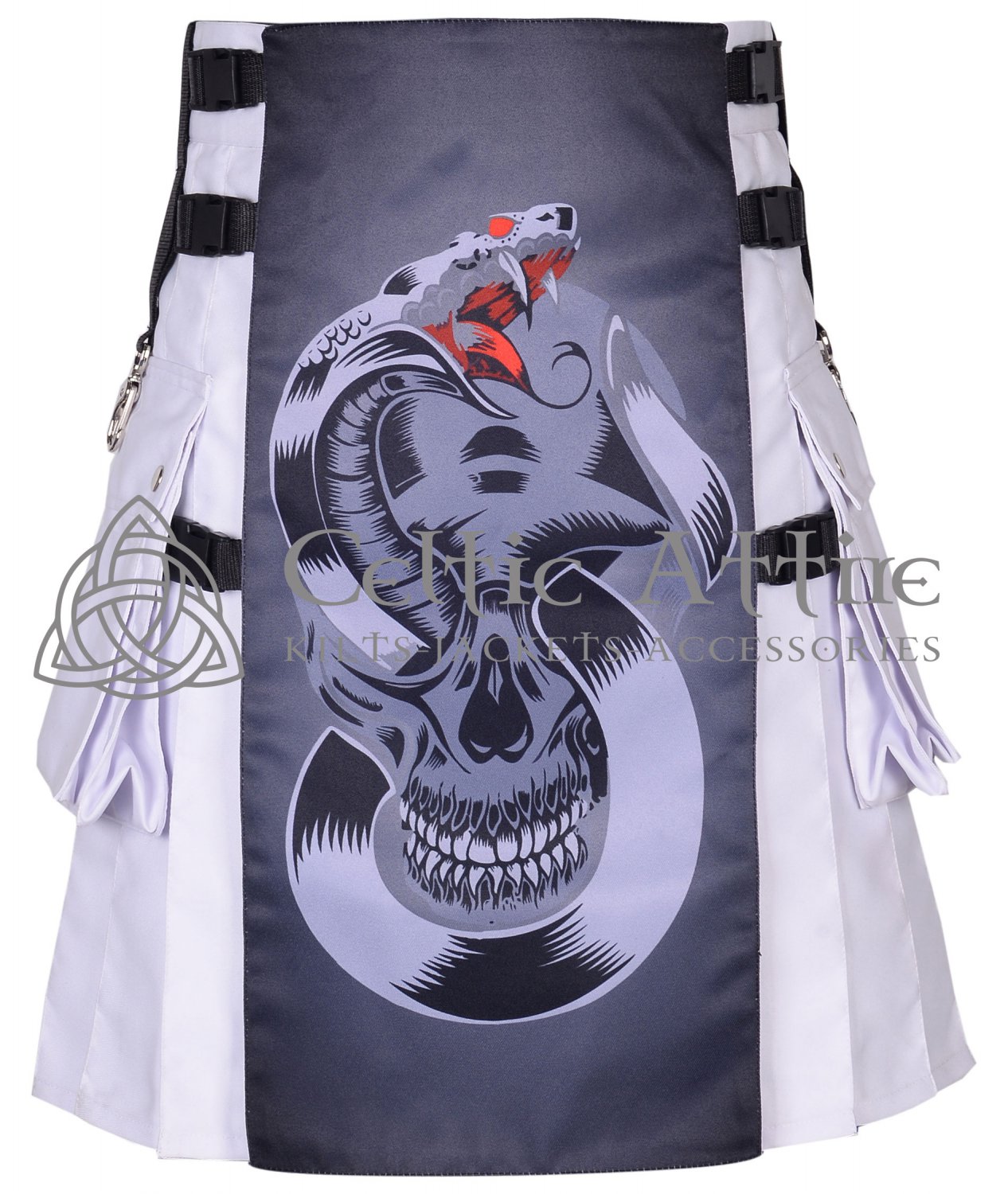 Gothic Kilt - Kilted Throng - Custom Size - Custom Design