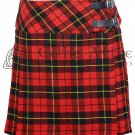 Scottish Tartan Mini Skirt - Custom Size - Wallace Tartan