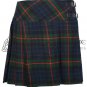 Scottish Tartan Mini Skirt - Custom Size - Gunn Tartan