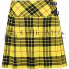 Scottish Tartan Mini Skirt - Custom Size - Loud Macleod Tartan