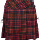 Scottish Tartan Mini Skirt - Custom Size - Macdonald Tartan