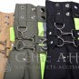 Olive Green Cotton Utility Kilt for Men Firefighter Tactical Scottish Kilt Made to Order