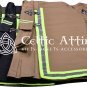 Khaki Canvas Ripstop Fabric Utility Kilt for Men - Firefighter Tactical Kilt