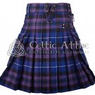 Pride of Scotland Tartan UTILITY KILT Scottish Cargo Kilt for Men - Custom Size