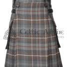Mackenzie Weathered Tartan Scottish UTILITY KILT for Men Highlander Kilt 16 Oz - All Sizes
