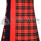 Wallace Tartan 8 Yard Scottish Kilt for Men - Designer Kilt - Made to Order