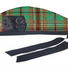 Glengarry Kilt Hat Scottish Tara Murphy Tartan Military Piper Hat Tartan Cap Custom Size