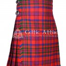 Murray of Tulloch tartan 8 Yard KILT - Scottish Traditional 16 Oz tartan 8 Yard Kilts for men