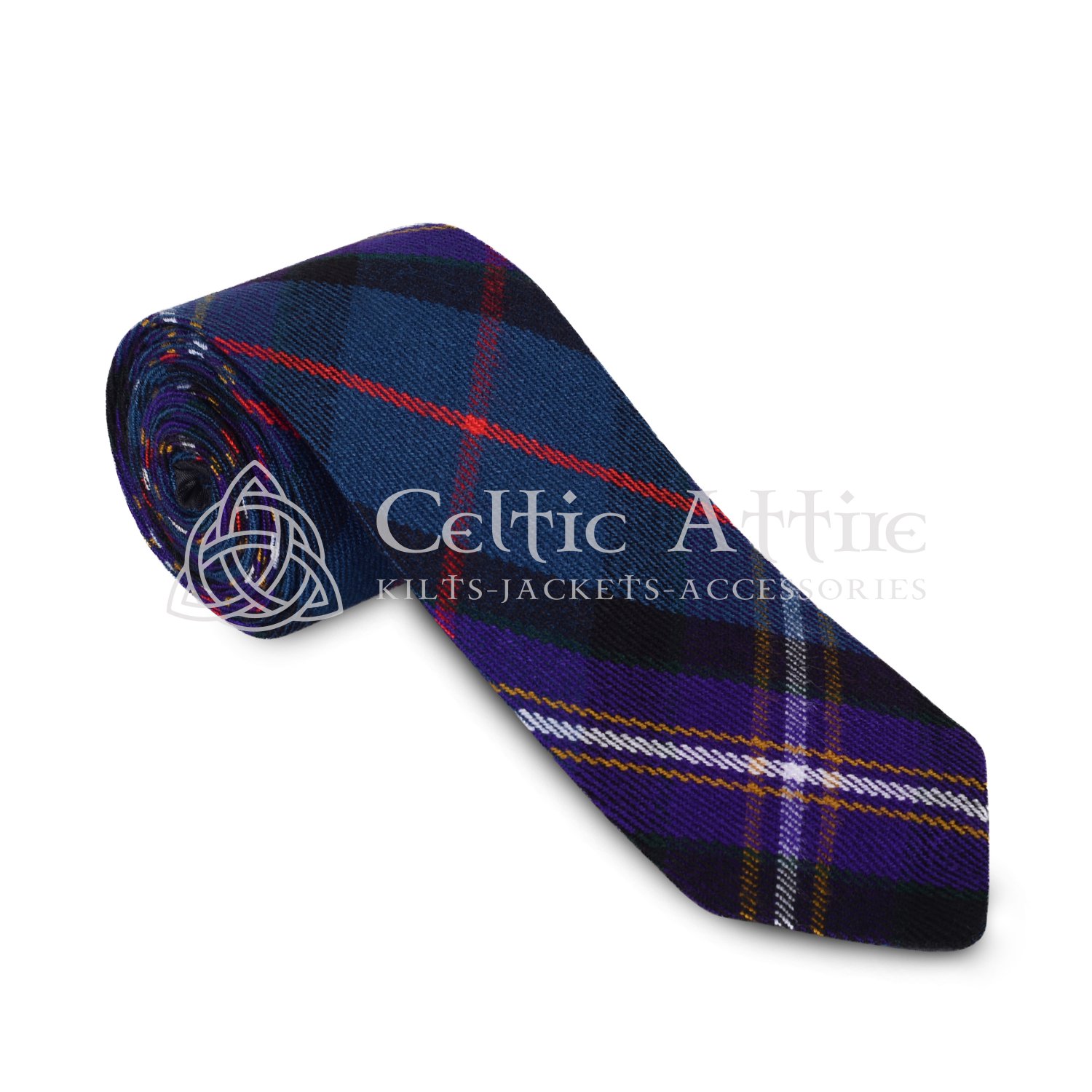 MASONIC Tartan Tie - Scottish Kilt Tie Traditional tartan Kilt Neck Tie for men
