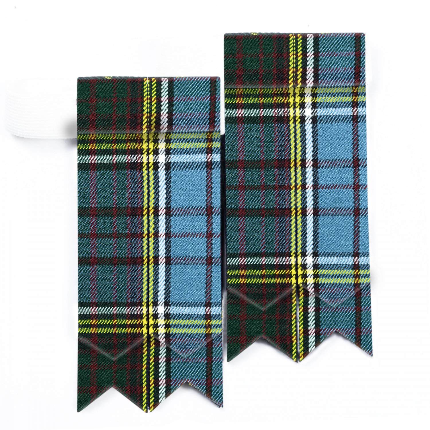 Anderson Tartan Flashes - Kilt Flashings - Scottish Socks Flashers