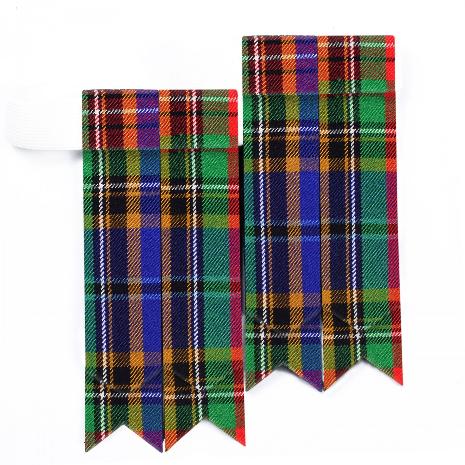 Beattie Tartan Flashes - Kilt Flashings - Scottish Socks Flashers