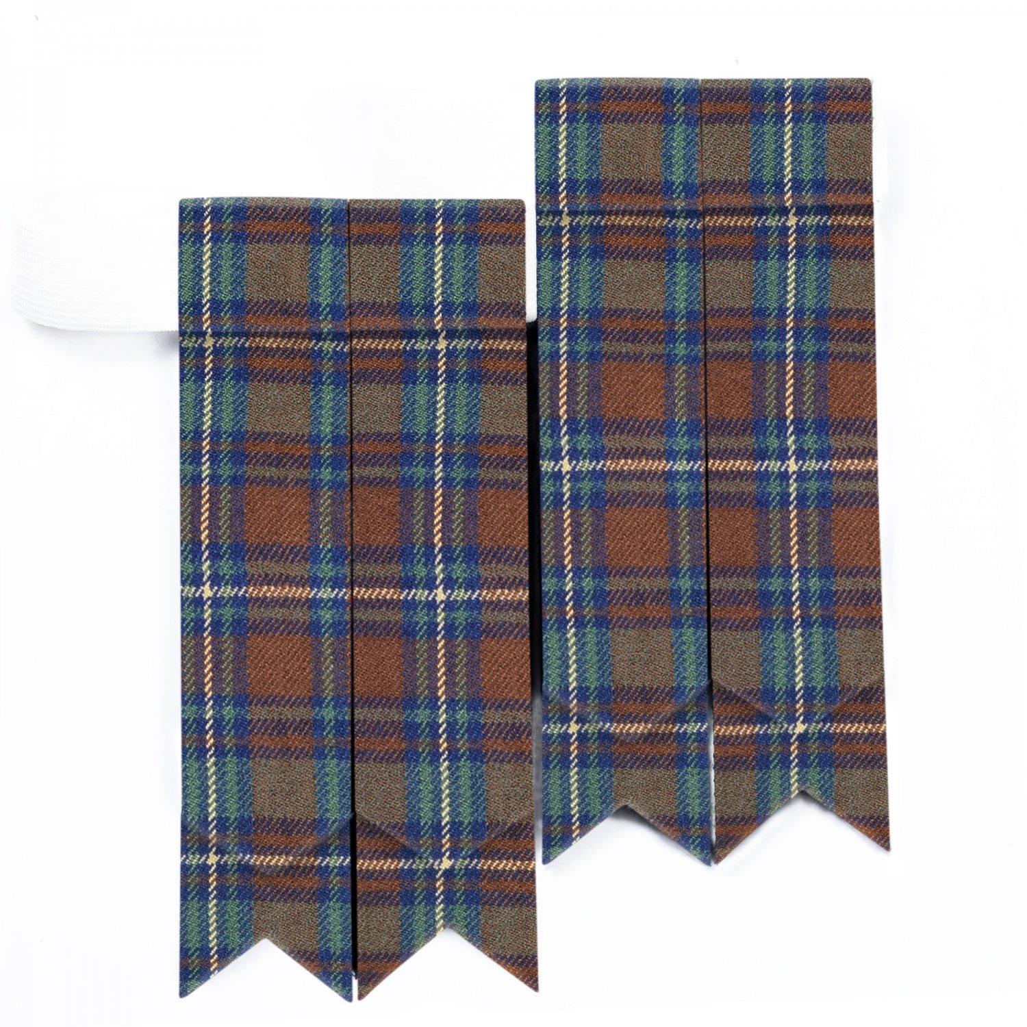 Kerry Tartan Flashes - Kilt Flashings - Scottish Socks Flashers