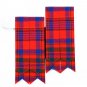 Murray of Tulloch Tartan Flashes - Kilt Flashings - Scottish Socks Flashers