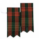 Ross Hunting Modern Tartan Flashes - Kilt Flashings - Scottish Socks Flashers