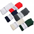 Scottish Kilt Socks - Kilt Hose - White - Cream - Black - Size S to 2XL - Acrylic