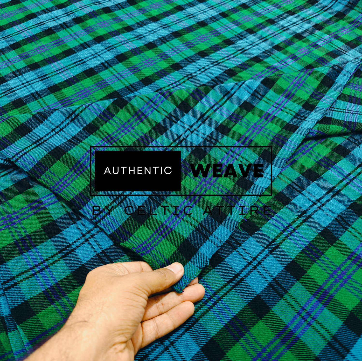 Baird Ancient Scottish Tartan Fabric Running Yards 16 Oz Acrylic