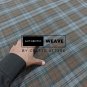 Black Watch Weathered  Scottish Tartan Fabric Running Yards 16 Oz Acrylic