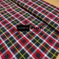 Black DCD Scottish Tartan Fabric Running Yards 16 Oz Acrylic