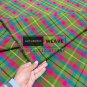 County Mayo Scottish Tartan Fabric Running Yards 16 Oz Acrylic