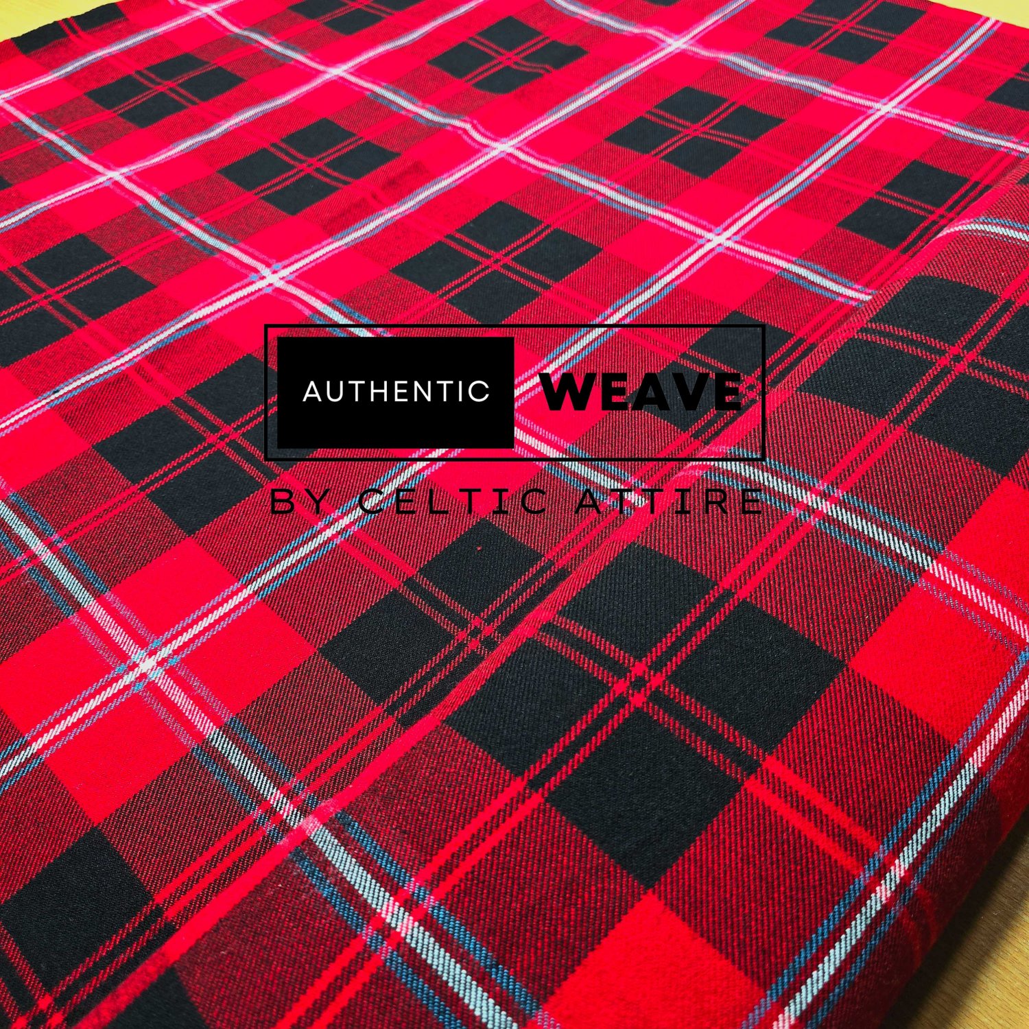 Cunnigham Scottish Tartan Fabric Running Yards 16 Oz Acrylic