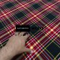 Firefighter Scottish Tartan Fabric Running Yards 16 Oz Acrylic