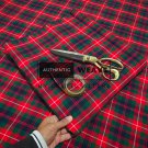 Fraser of Lovat Scottish Tartan Fabric Running Yards 16 Oz Acrylic