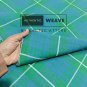 Hamilton Green Ancient Scottish Tartan Fabric Running Yards 16 Oz Acrylic