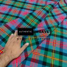 Logan Ancient Scottish Tartan Fabric Running Yards 16 Oz Acrylic