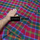 Macdonald of Glencoe Muted Scottish Tartan Fabric Running Yards 16 Oz Acrylic