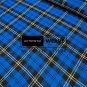 Ramsay Blue Hunting Scottish Tartan Fabric Running Yards 16 Oz Acrylic