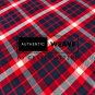 US Coast Guard Scottish Tartan Fabric Running Yards 16 Oz Acrylic