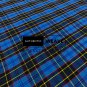 US Air Force Scottish Tartan Fabric Running Yards 16 Oz Acrylic