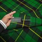 Wallace Hunting Ancient Scottish Tartan Fabric Running Yards 16 Oz Acrylic