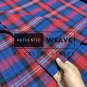 Welsh Scottish Tartan Fabric Running Yards 16 Oz Acrylic