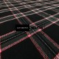 Black Magic Scottish Tartan Fabric Running Yards 16 Oz Acrylic