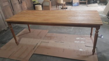 antique dining table