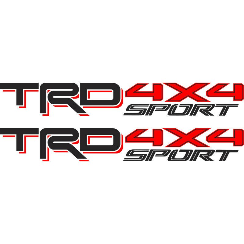 Toyota TRD Sport 4x4 Tundra Sticker Decal 01