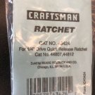 Craftsman Ratchet Repair Kits for USA Made Ratchets ONLY