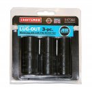 Craftsman Lug-Out 3 Piece Impact Flip Socket Set -- Removes Damaged Lug Nuts