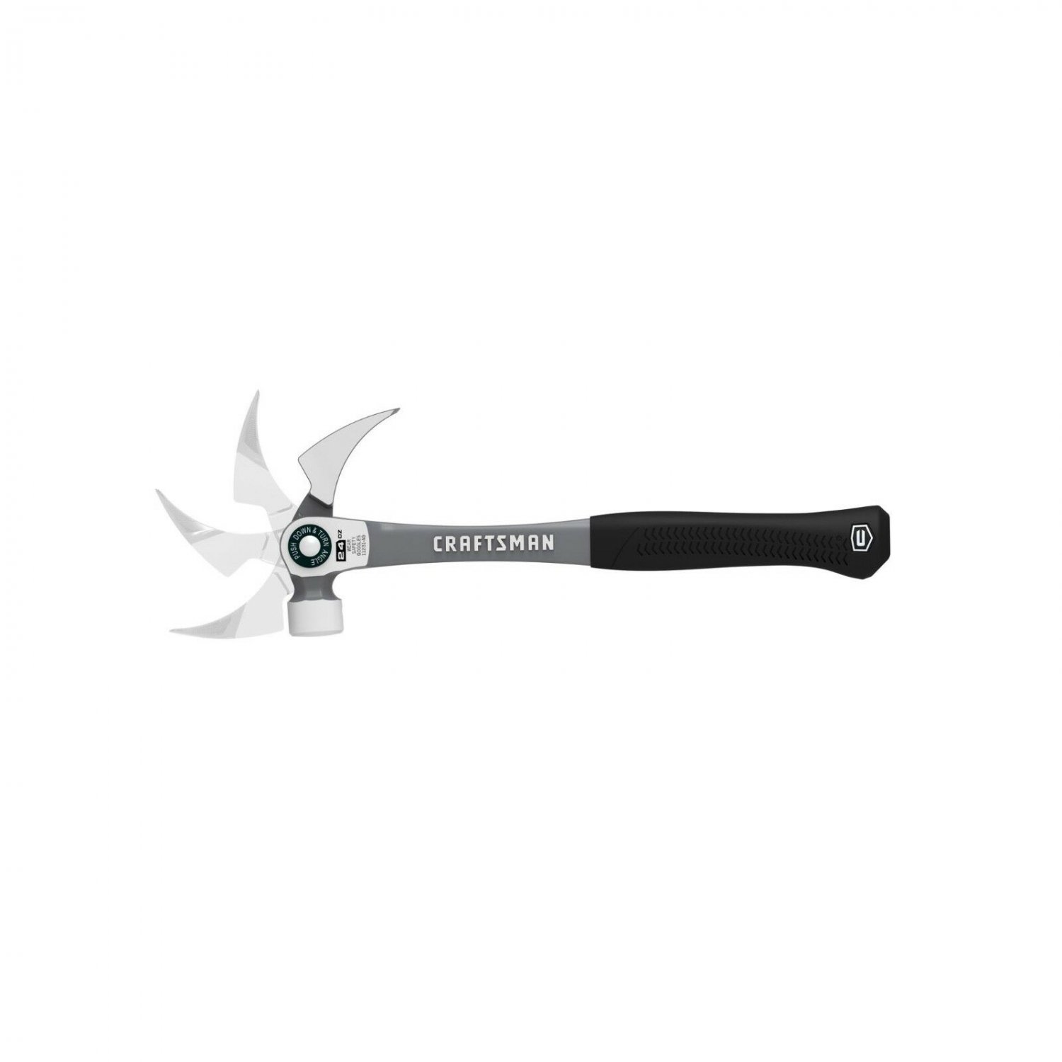 Craftsman 24 ounce Flex Claw Pry Bar Hammer
